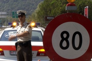 Le contrôle a eu lieu sur un tronçon limité à 80 km/h en raison de travaux (image d'illustration).